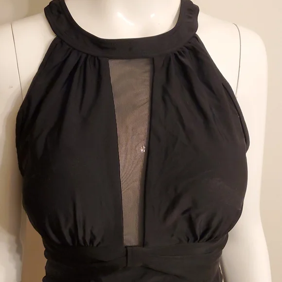 Black One Piece Bathing Suit - Picture 2 of 6